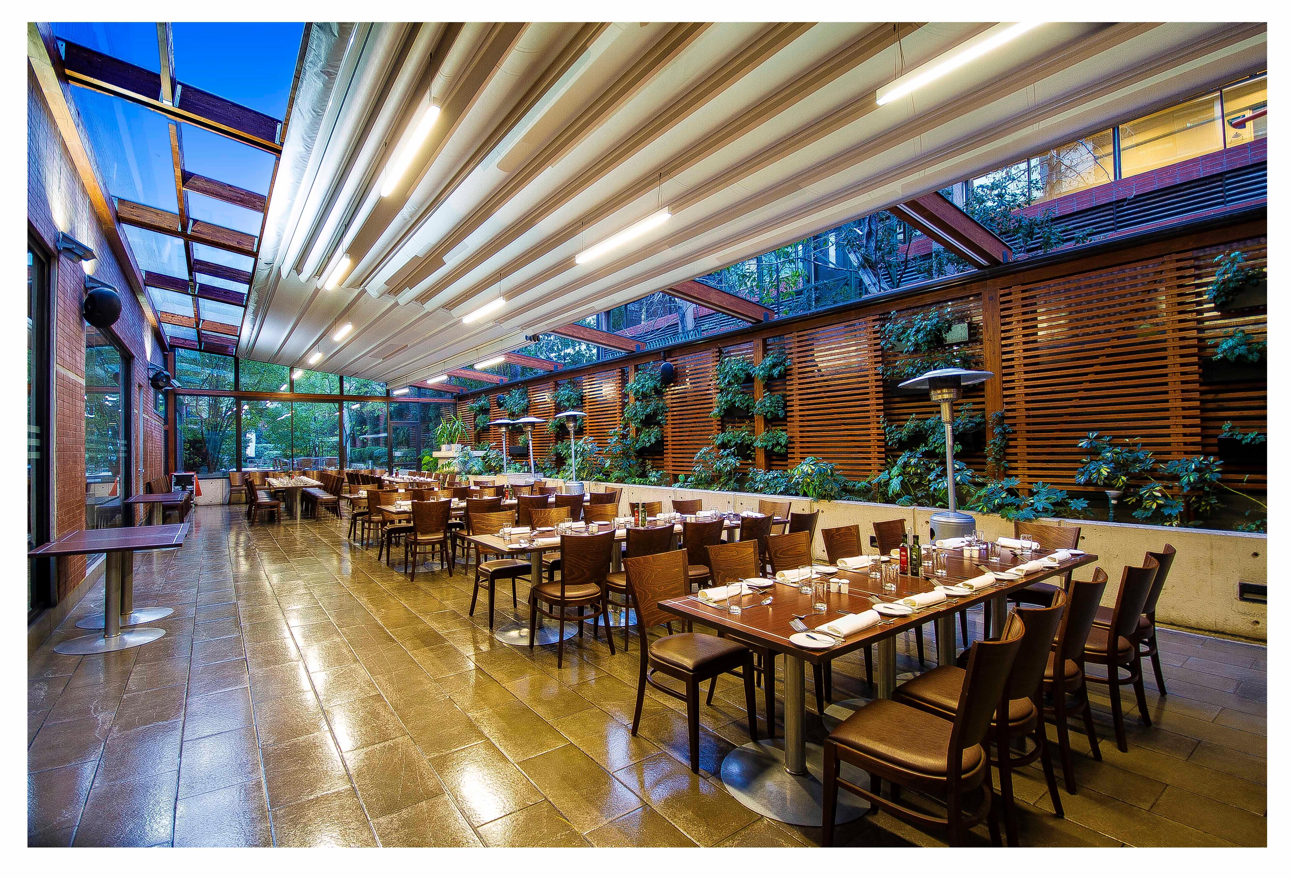 מלון Pullman Santiago El Bosque מראה חיצוני תמונה The restaurant